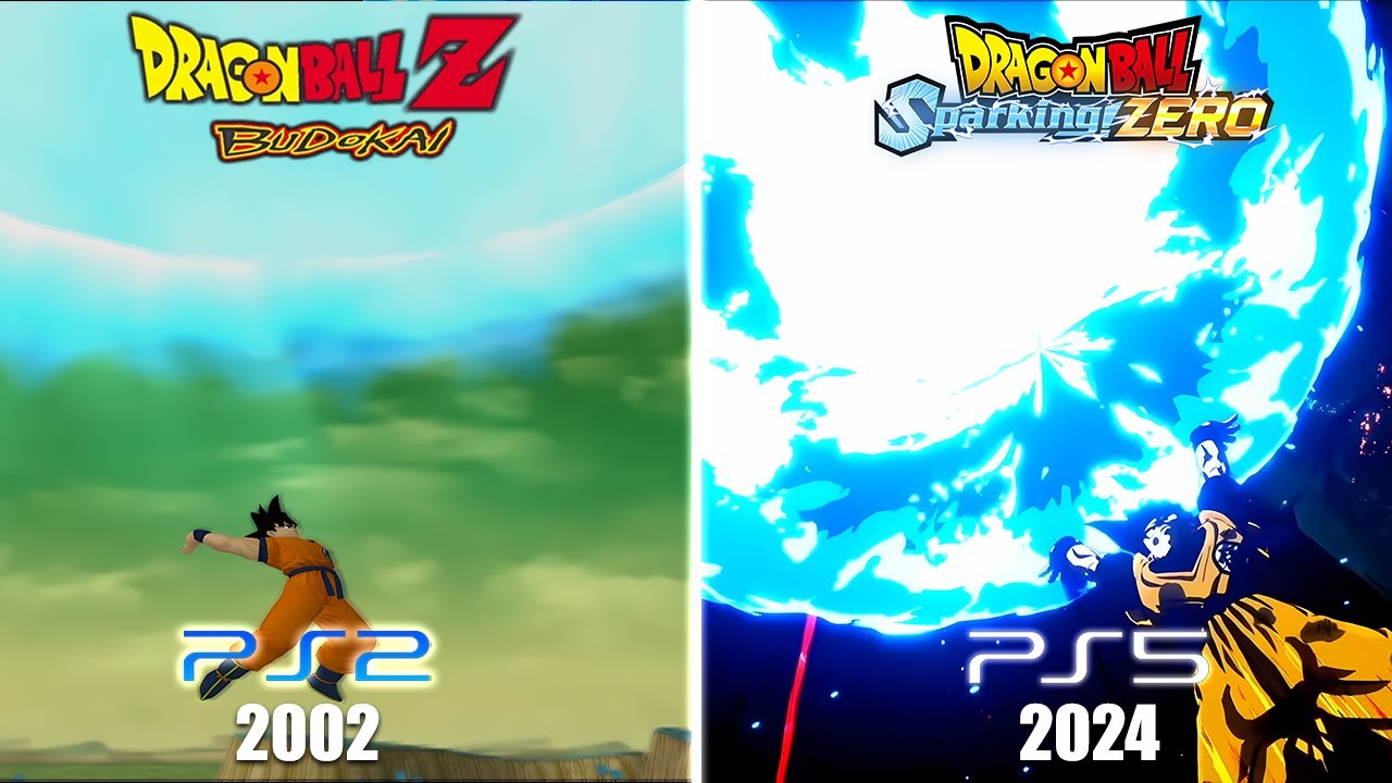 Goku's Spirit Bomb In Dragon Ball Games 2002-2024 (2K 60FPS)