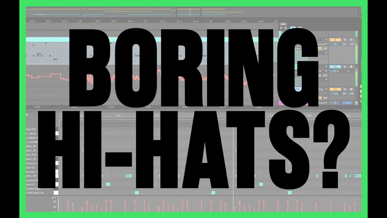 Hi-Hat Variation - Bosh's Ableton Beginner Bits