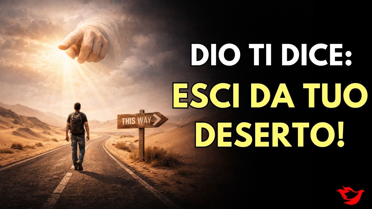Il Deserto che stai attraversando non è lì per distruggerti ma è lì per Benededirti!
