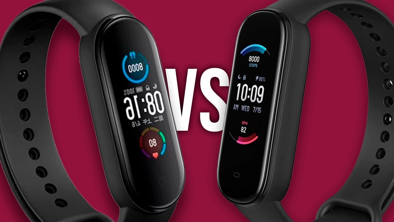 Comparativo: Xiaomi Mi Band 5 vs Amazfit Band 5 - O que muda? Qual vale mais a pena?