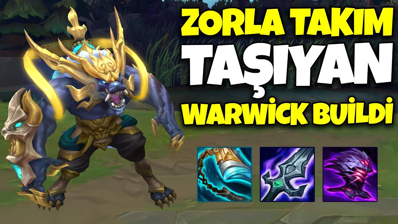 Koşup Koşup &Ouml;len Adamlara Bile Yetişen Şampiyon Warwick