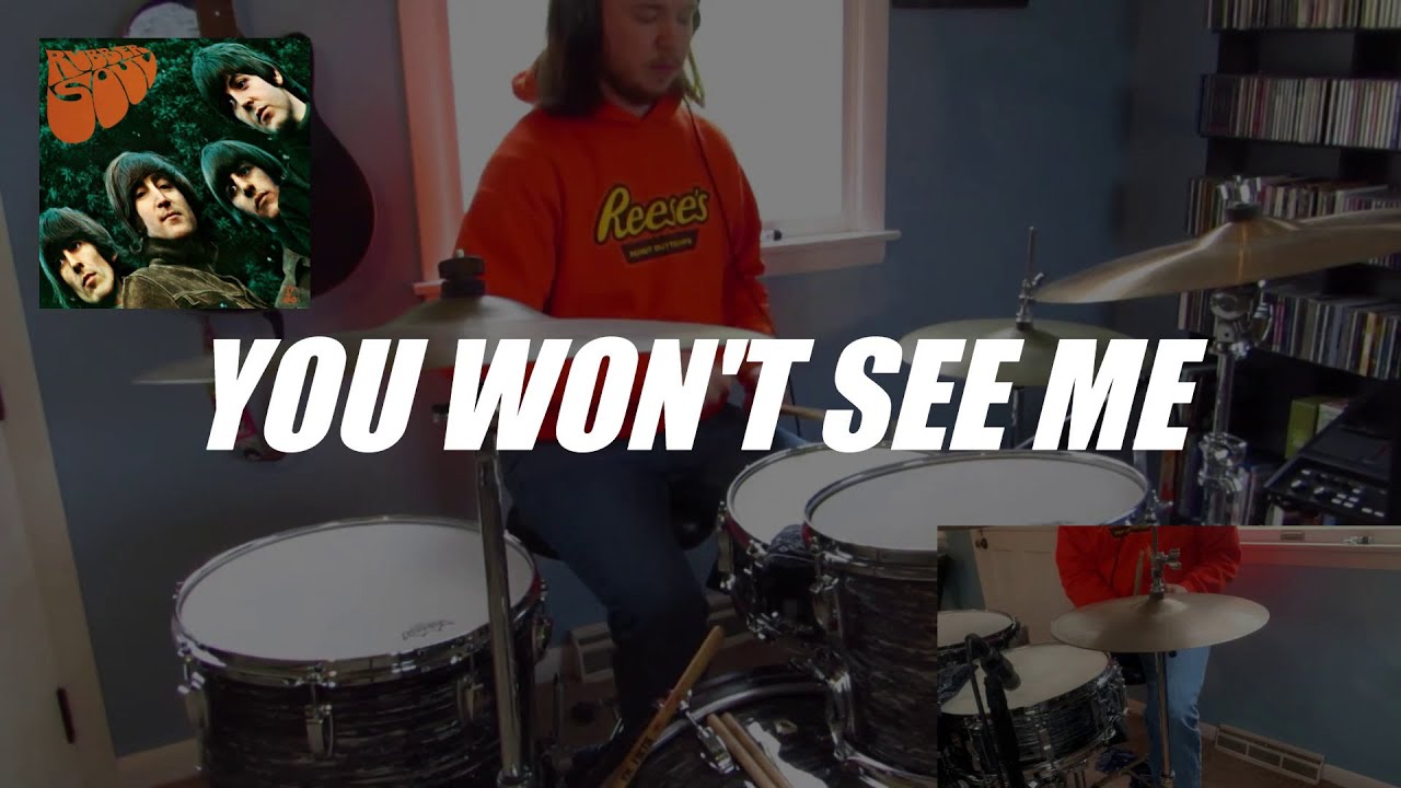 The Beatles: You Won't See Me (Drum Cover)