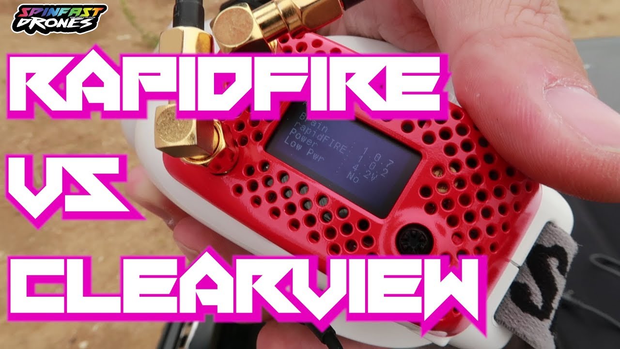 Will Rapidfire survive the Bando - against Clearview?! (ImmersionRC Rapidfire Review)