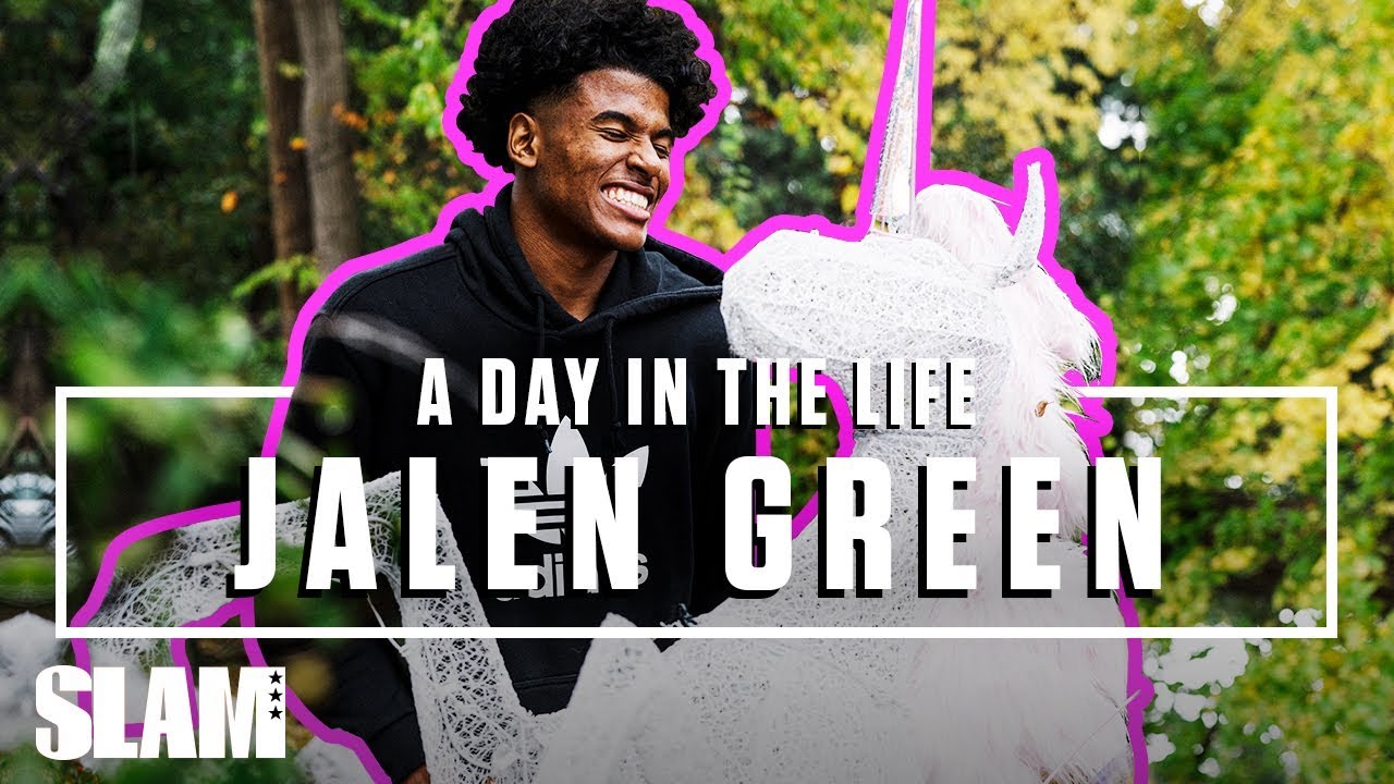 Jalen Green on HOW TO BE UNICORN FAM 🦄 | SLAM Day in the Life