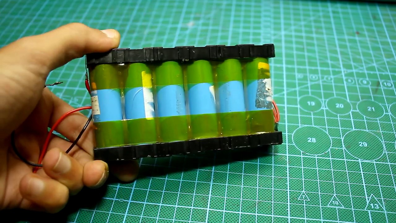 DIY 3S2P LI-ION battery