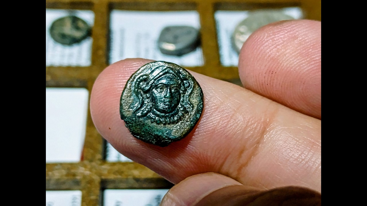 Monedas griegas cl&aacute;sicas de Asia Menor ll Bronce