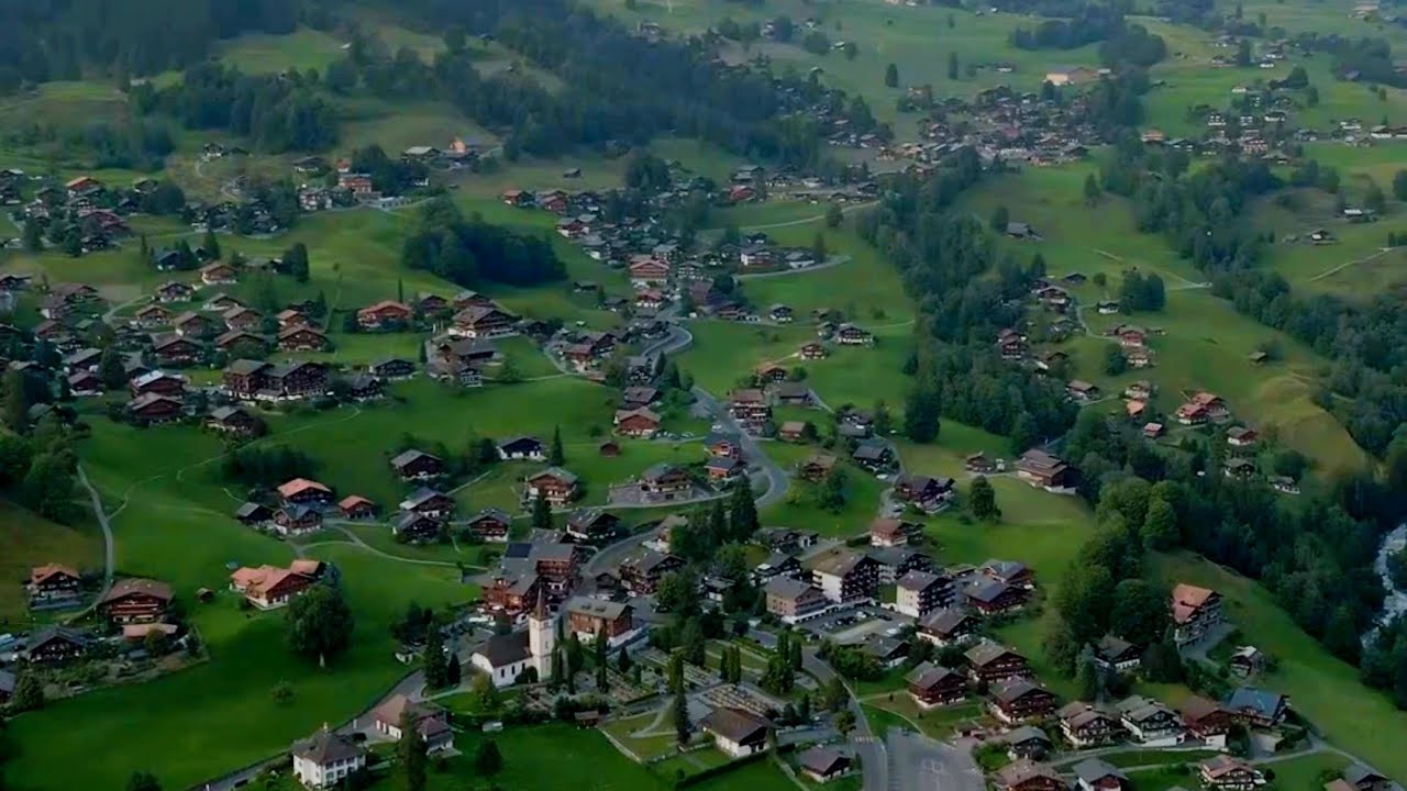 Is this the most beautiful village in Switzerland 🇨🇭? Let's find out from drone POV.