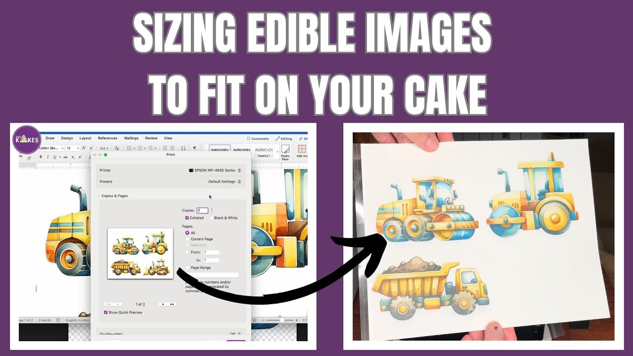 Here's How I Resize Edible Images In Word