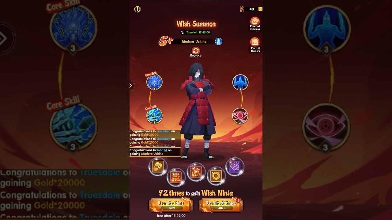 😍😍Tips Buat Dapatin Ninja di Wish Summon dan Strongest Ninja😍😍