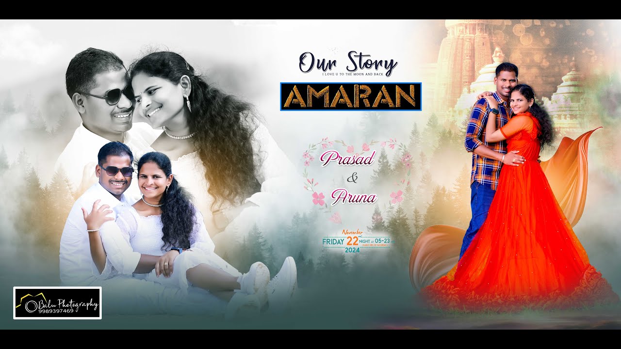 Prasad & Aruna {LOVE STORY} Balu Photography VML Sri Balaji Digitals VML