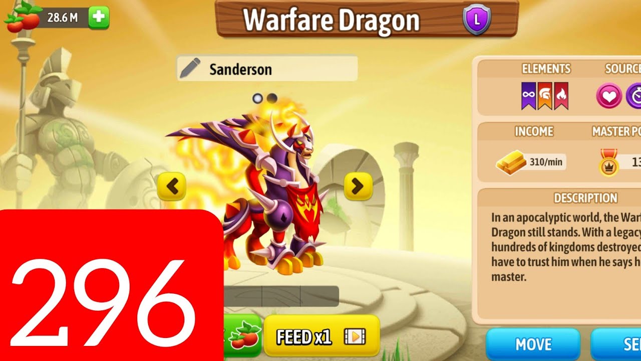 Dragon city Season 8 Gameplay Part296 Mobile/Console/PC Warfare Dragon|Summon Beaked extractor