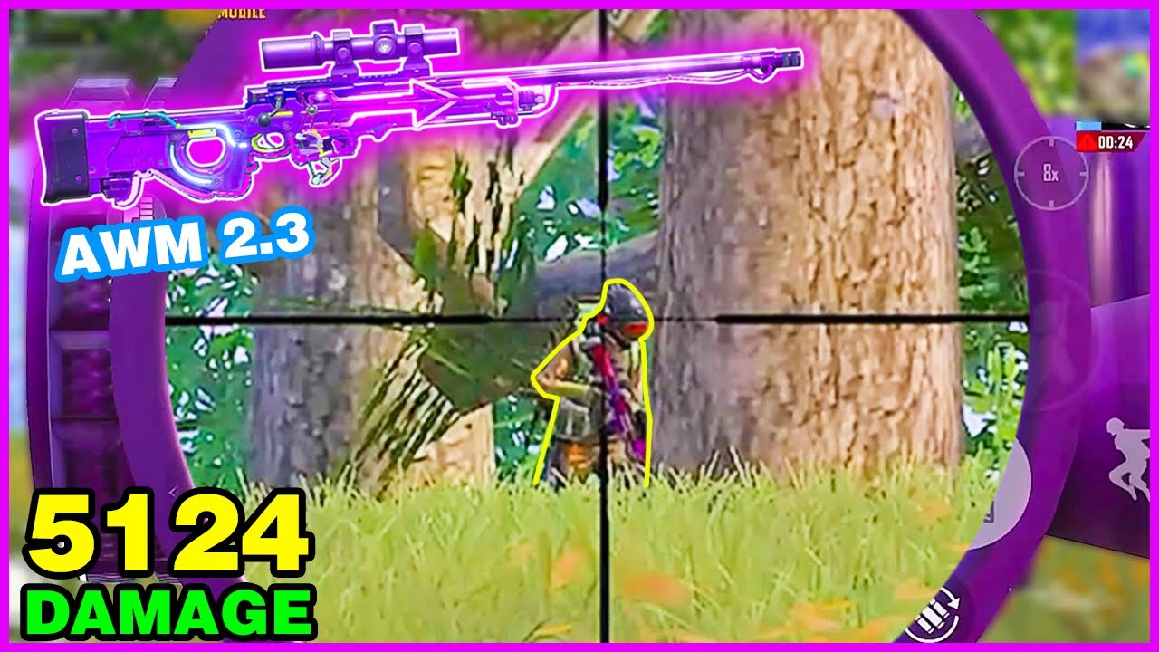 NEW POWER AWM-2.3 | 34 KILLS 1vs4 - PUBG Mobile