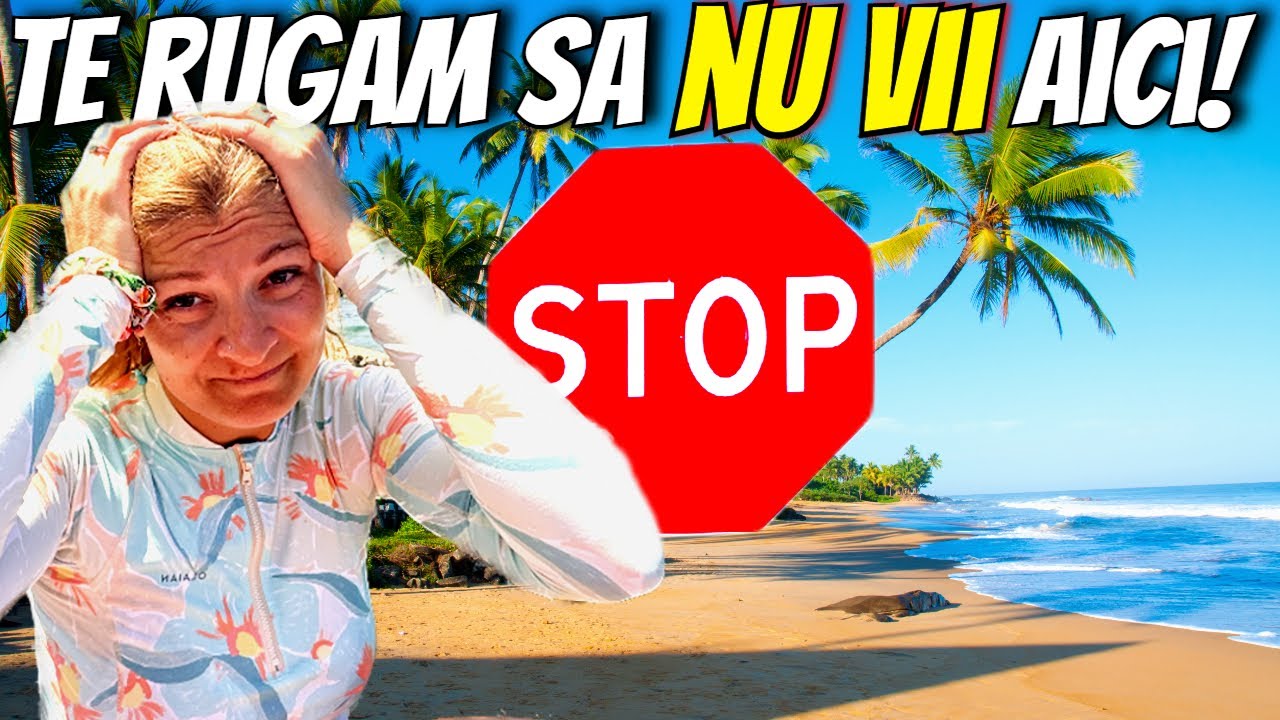 TE RUGĂM SĂ NU VII AICI dacă nu vrei să fii furat și să-ți distrugi vacanța