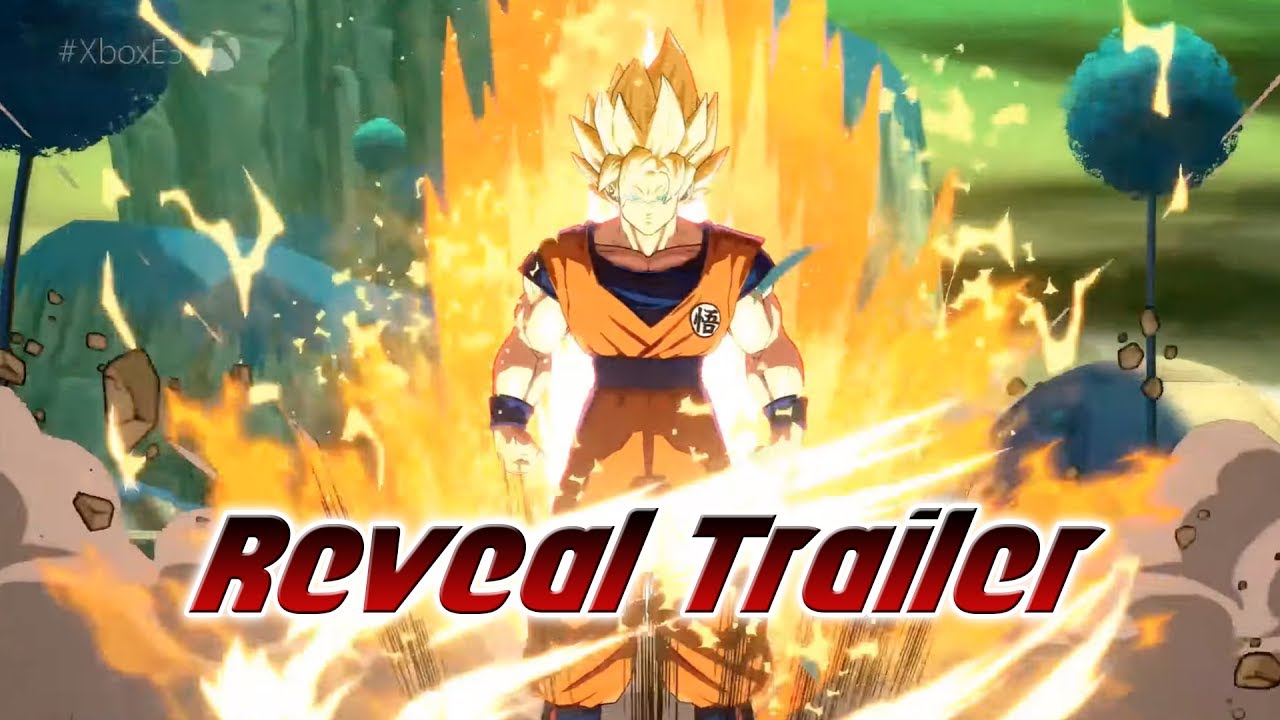 Dragon Ball Fighter Z Reveal Trailer LIVE REACTION - E3 2017