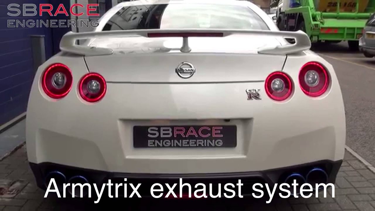 Nissan GTR exhaust system (DRIFT Xaust)