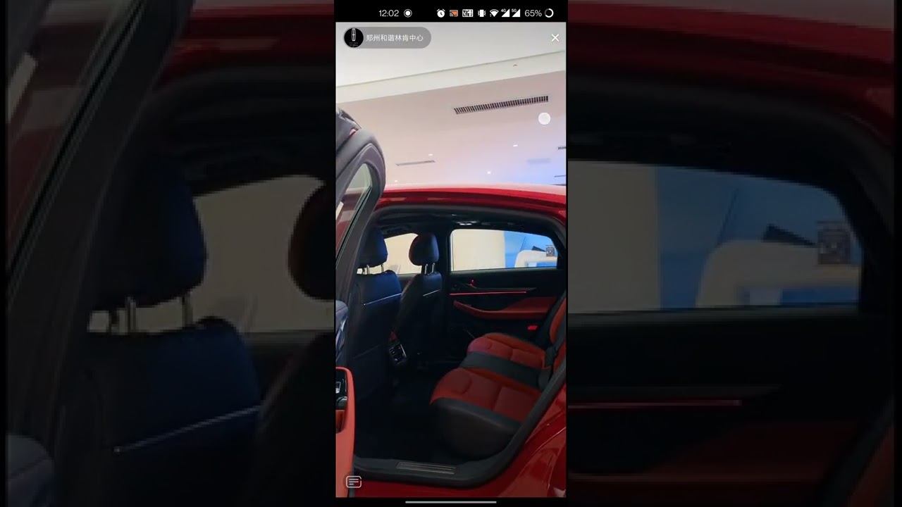 林肯汽车 安琪 肉丝 白跟 高叉短裙 Tiktok automodel juicy thighs with stockings Lincoln hostess Angel 14