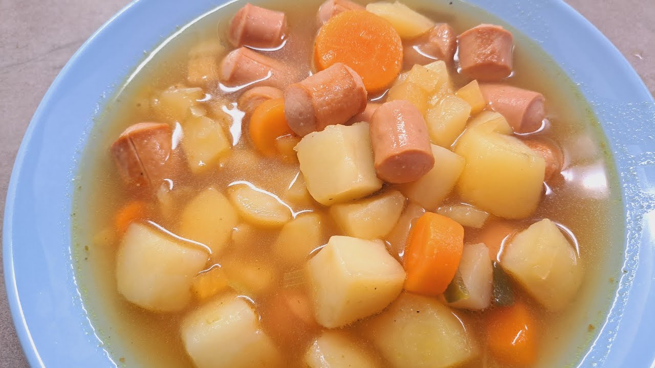 SAUSAGE SOUP(makara keitto)WOW SUPER EASY