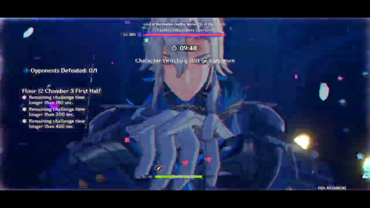 Freeze Neuvilette & Melt Wriothelsey Luna V Spiral Abyss 12