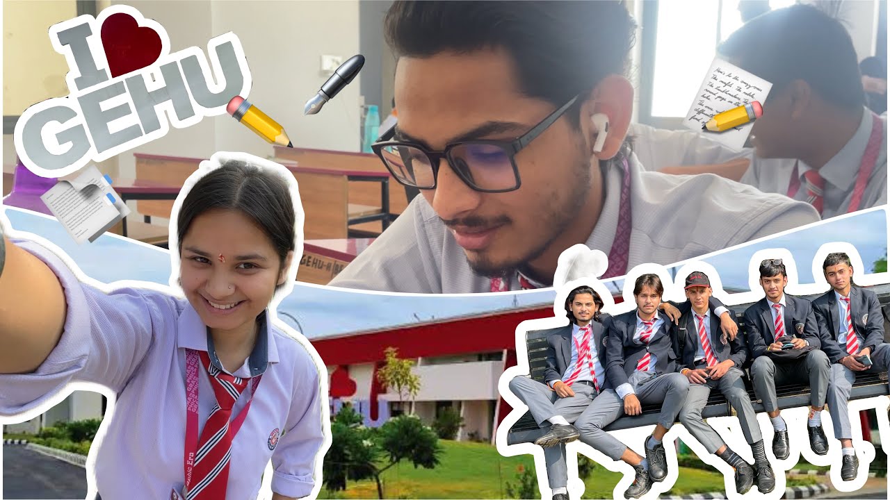Exams me Students ka haal 🤯 | GEHU | Haldwani | Graphic Era Hill University | Haldwani Campus