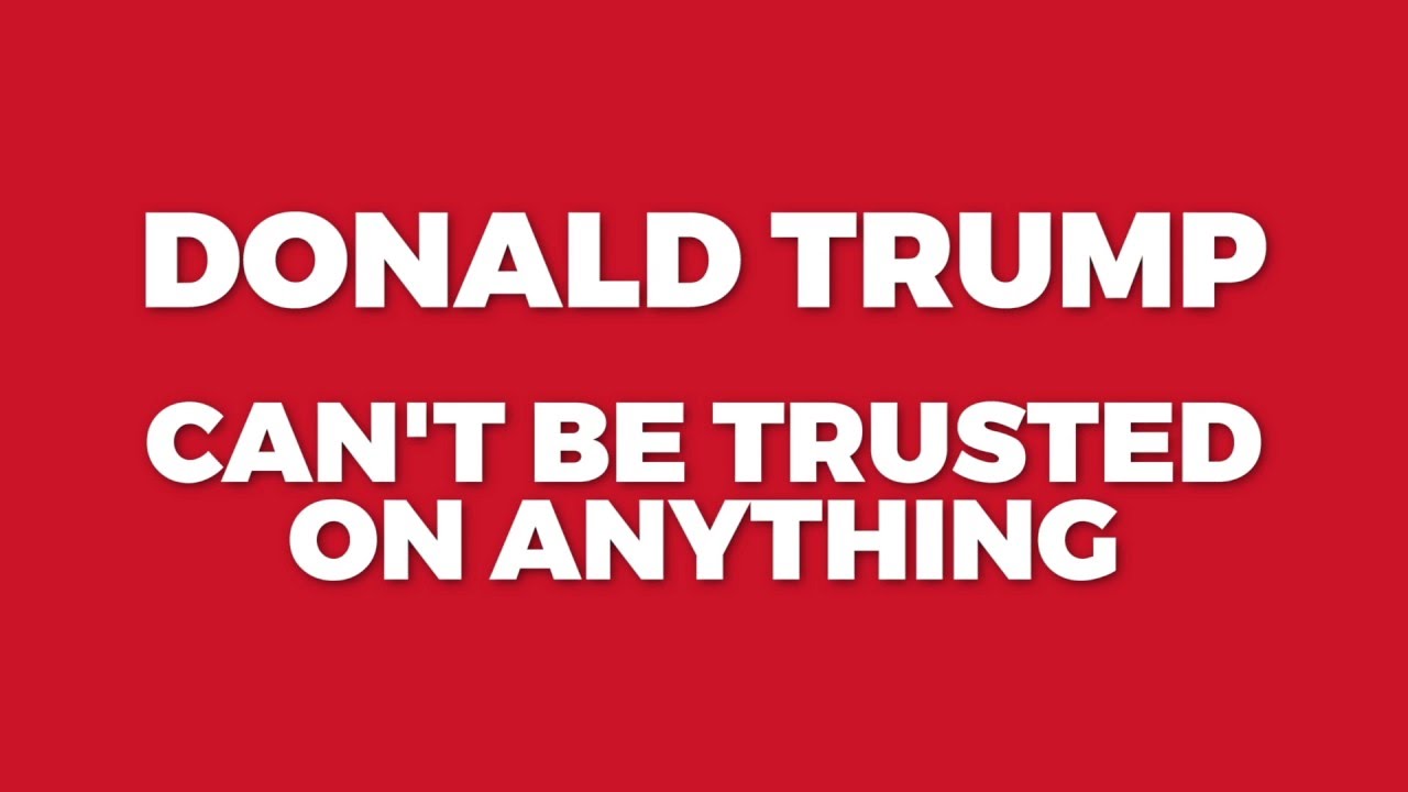 Donald Trump Can't Be Trusted On Anything &ndash;&nbsp;Exhibit A: Defending Human Life