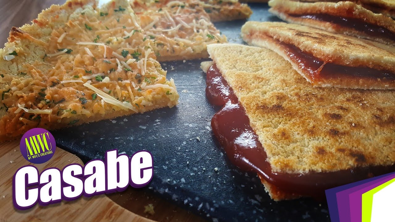 Casabe hecho en casa receta de Yuca libre de glutén