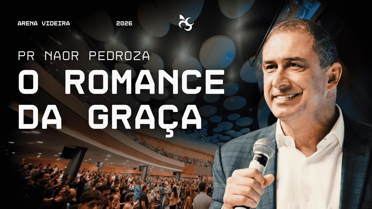 O ROMANCE DA GRAÇA: VIVO EM CRISTO, MORTO PRA LEI | PR. NAOR PEDROZA 15/02/2026 | #videira #igreja