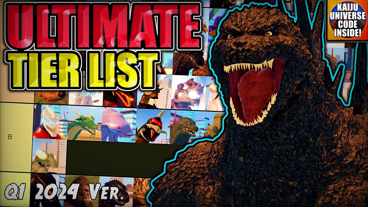 The ULTIMATE KU Tier List! | ALL KAIJUS RANKED | Q1 2024 ||| Kaiju Universe