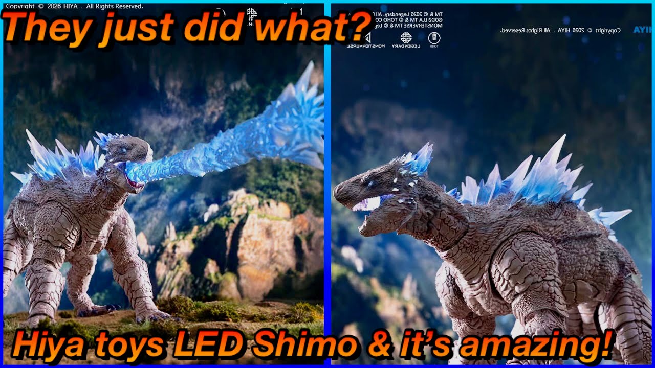 (Hiya Toys Has made the biggest upgraded SHIMO With LED light’s!