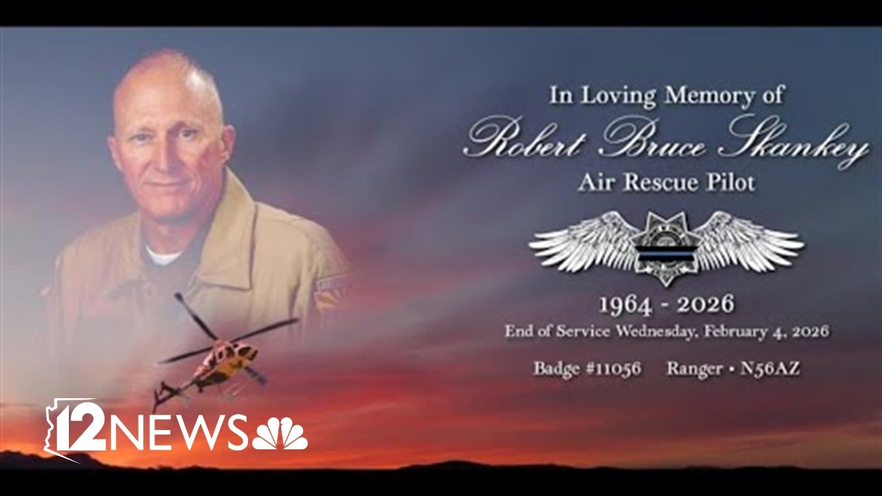 Funeral Service for DPS Pilot Robert Skankey