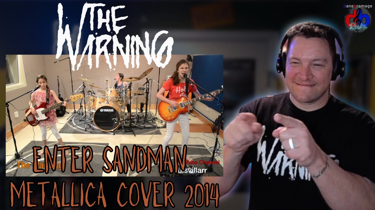 The Warning - Enter Sandman [Live METALLICA Cover] 🇲🇽 REACTION!