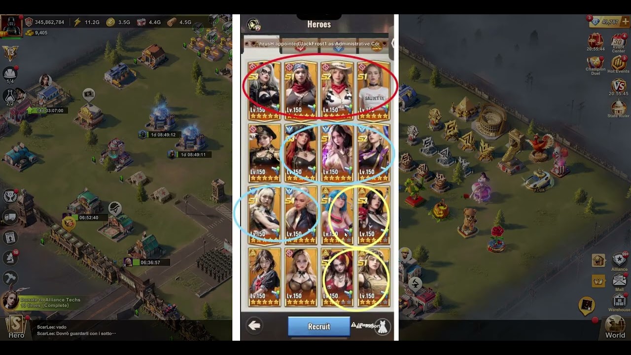 Last z Custom player guide for what my recommendations are to optimize hero selection in formations