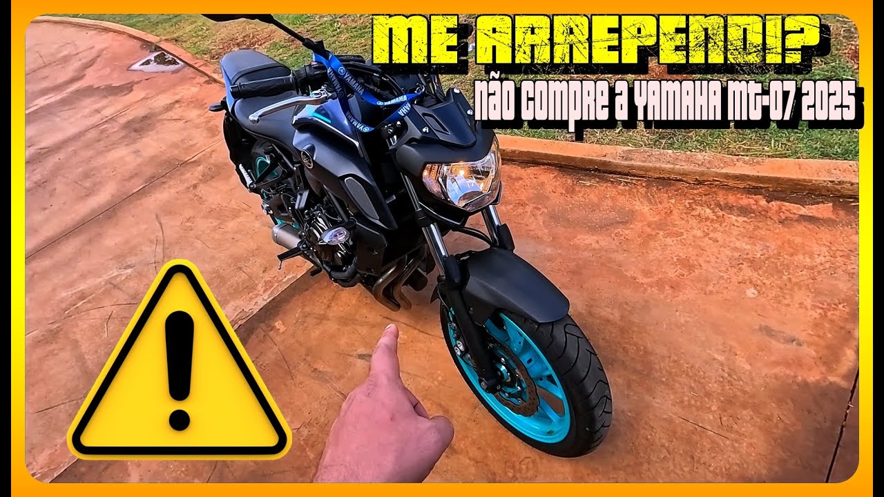 Yamaha MT-07 2025: ME Arrependi da Compra? Descubra o Que Me Fez Repensar Tudo! 🤔💥