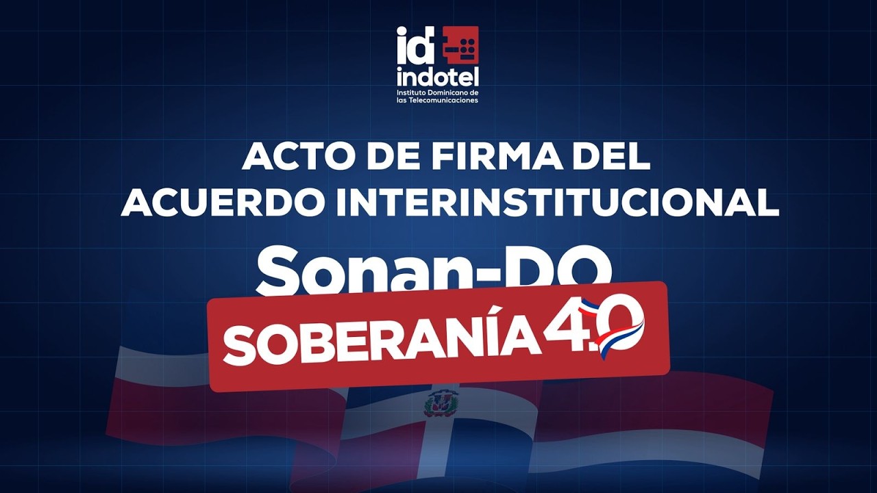 Acto de firma del Acuerdo Interinstitucional Sonan-Do, Soberania 4.0