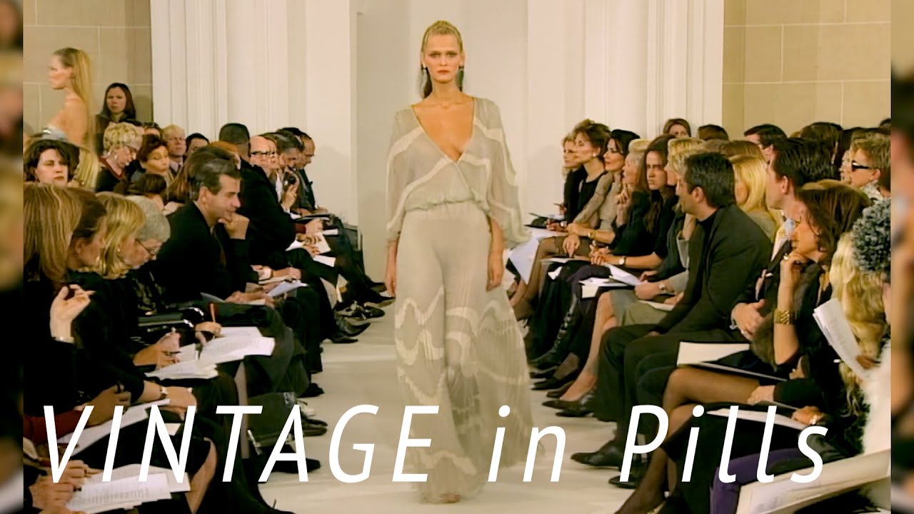 Vintage in Pills VALENTINO Spring 1999 Couture Paris - Fashion Channel