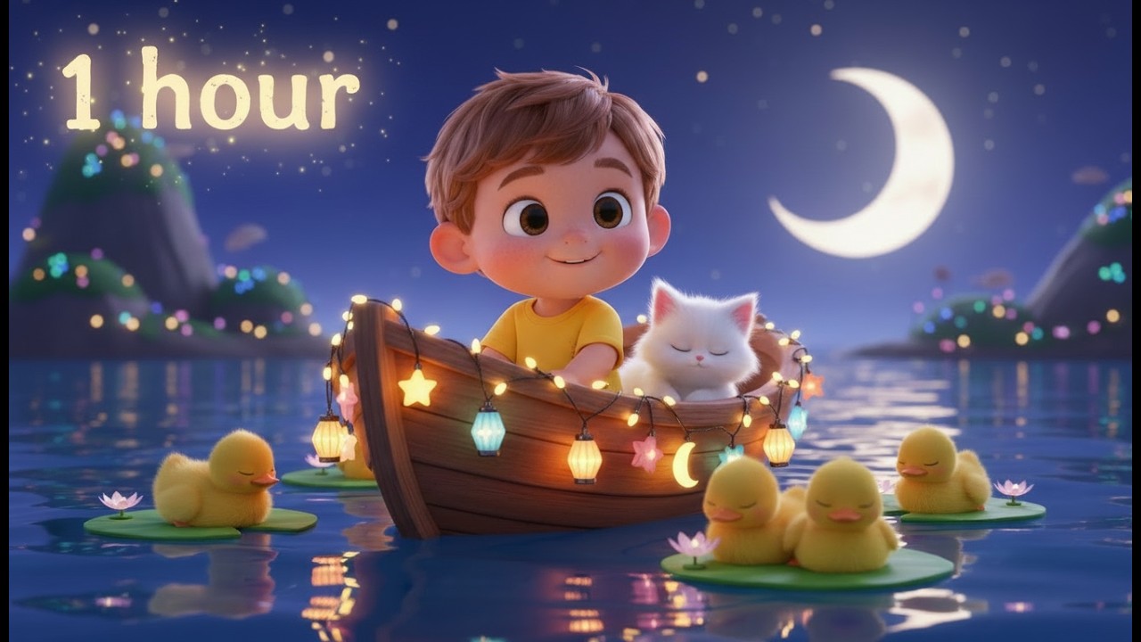 1 Hour Baby Sleep Lullaby 😴 Gentle English Lullaby for Babies | Deep Sleep Music for Kids & Toddlers