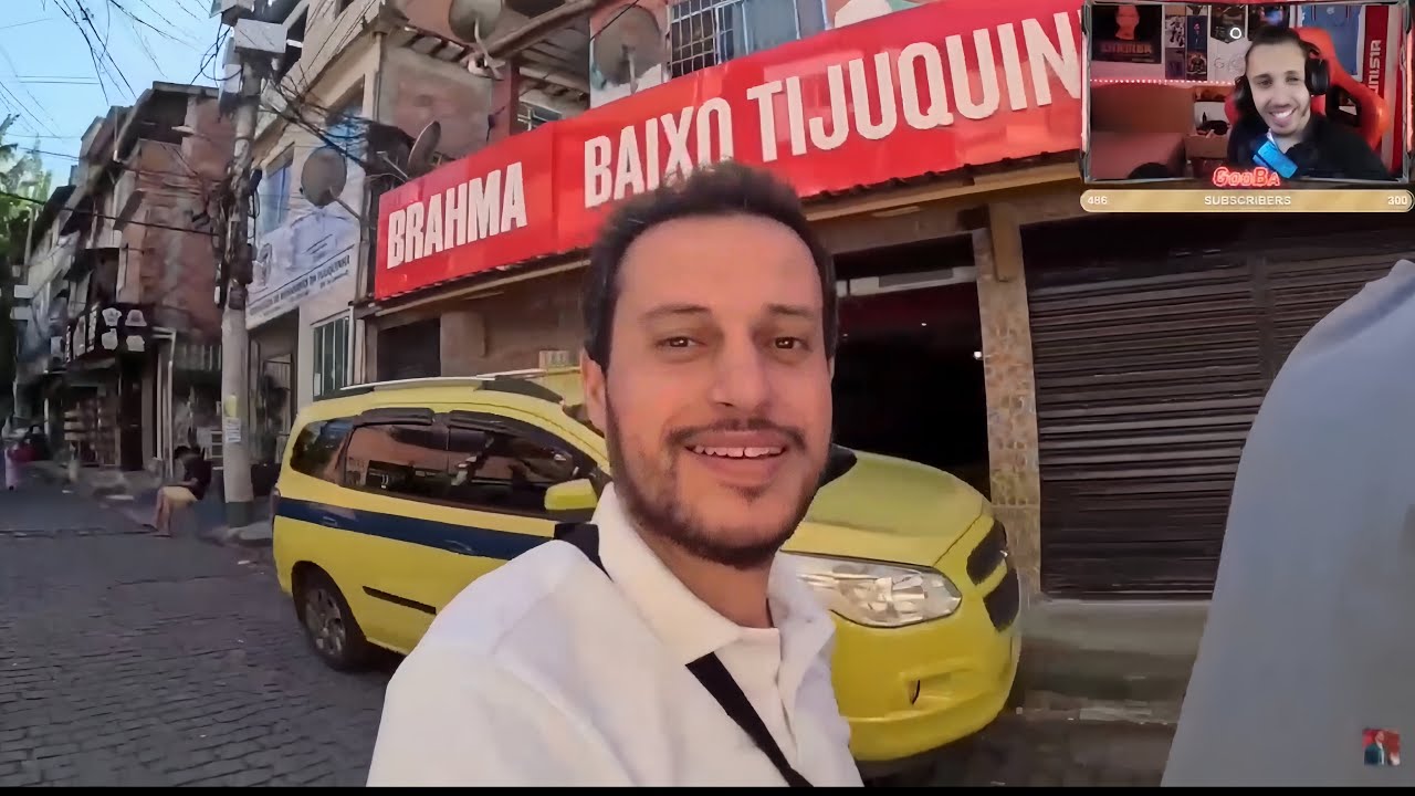 Réaction gooba🔥med chou “تونسي يدخل الي أخطر احياء البرازيل | الفافيلا Favela”🇧🇷🇹🇳🔥 part {1}