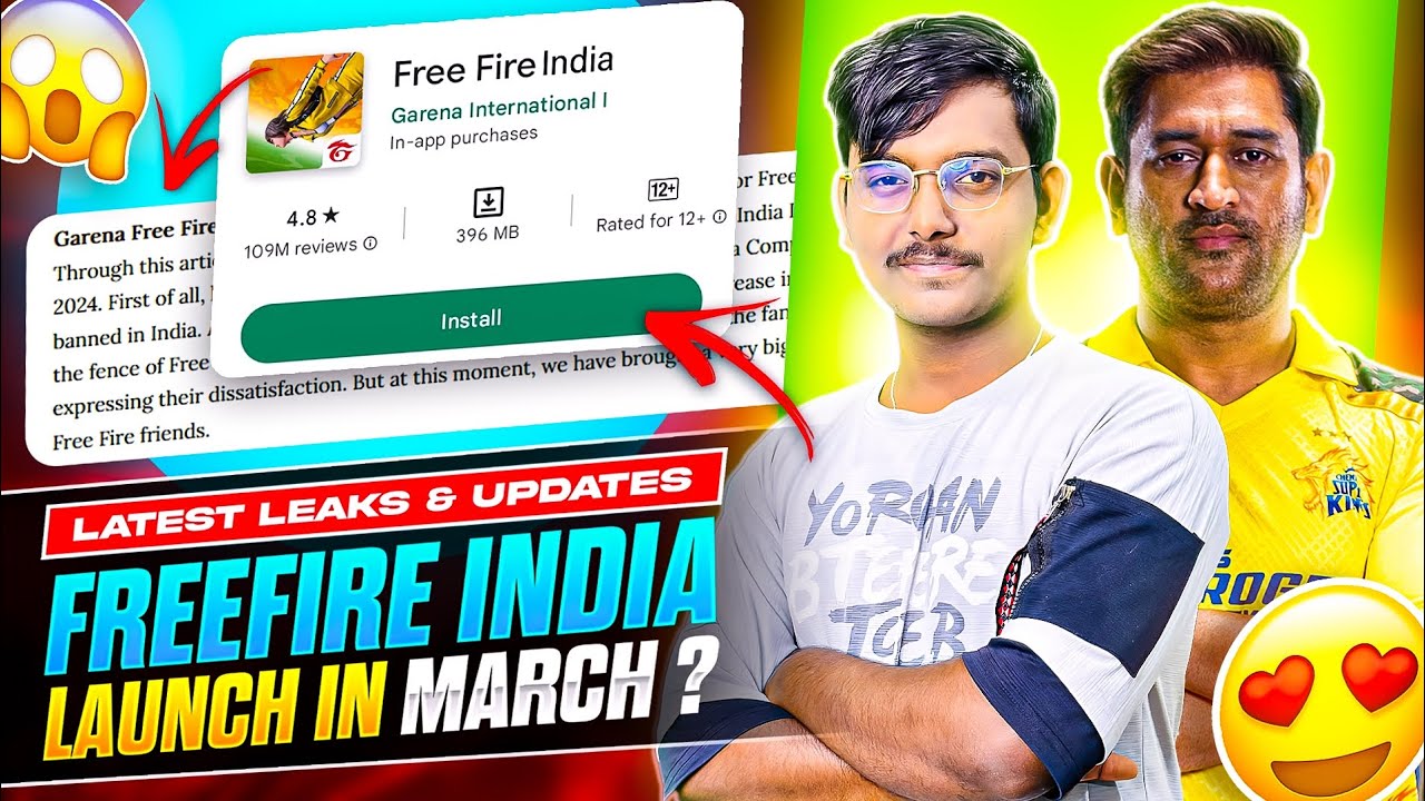 Free Fire India Launch In March? Latest Leaks And Update😨🔥|| Things You Don't Know About FFI