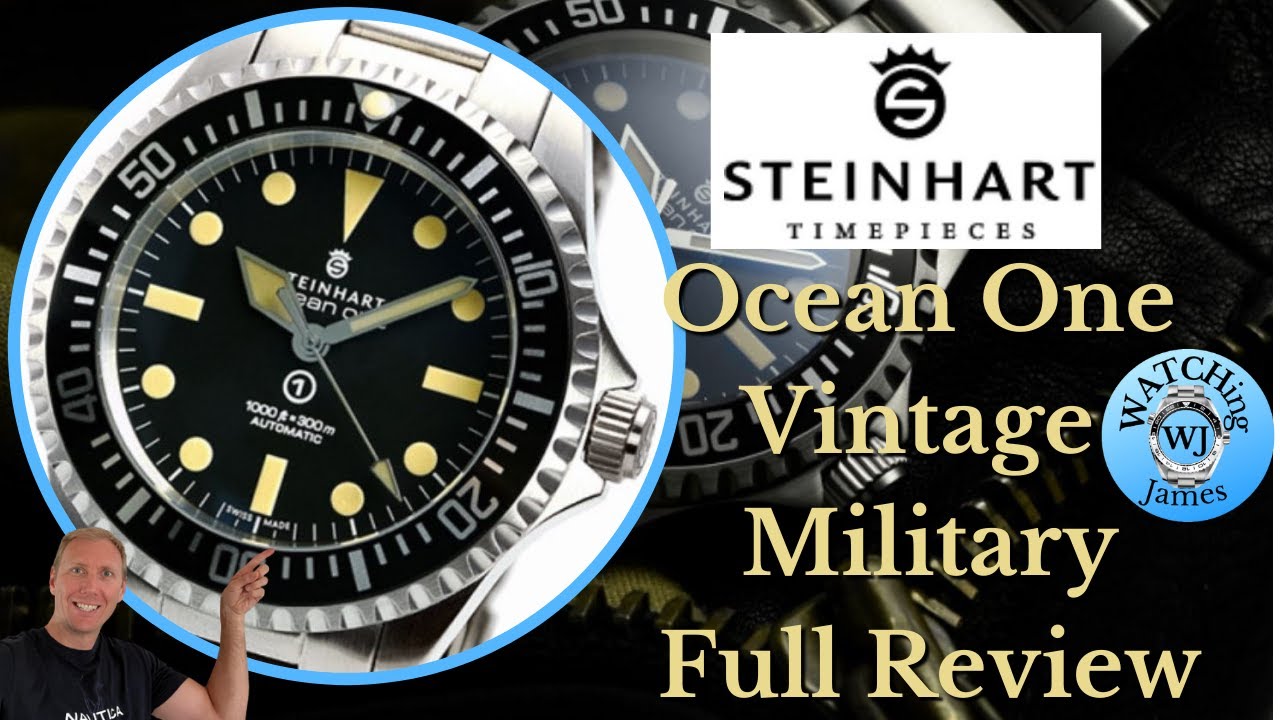 Steinhart Ocean One Vintage Military - Full Review - My favorite everyday Watch