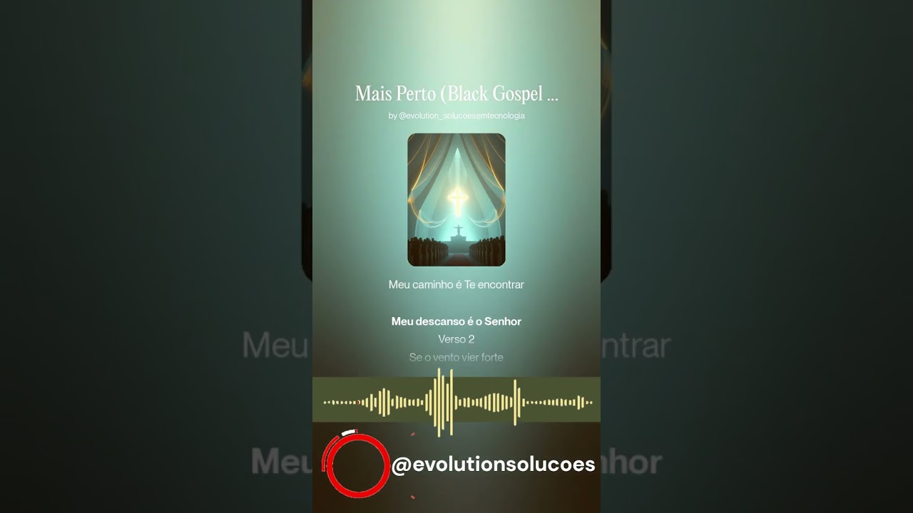 Mais Perto (Black Gospel – Bethany) V.2 #hinosgospel #hino #louvor #adoração #louvorcelestial #paz