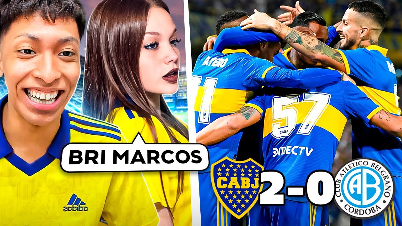 REACCIONANDO AL PARTIDO DE BOCA vs BELGRANO ft. brimarcos