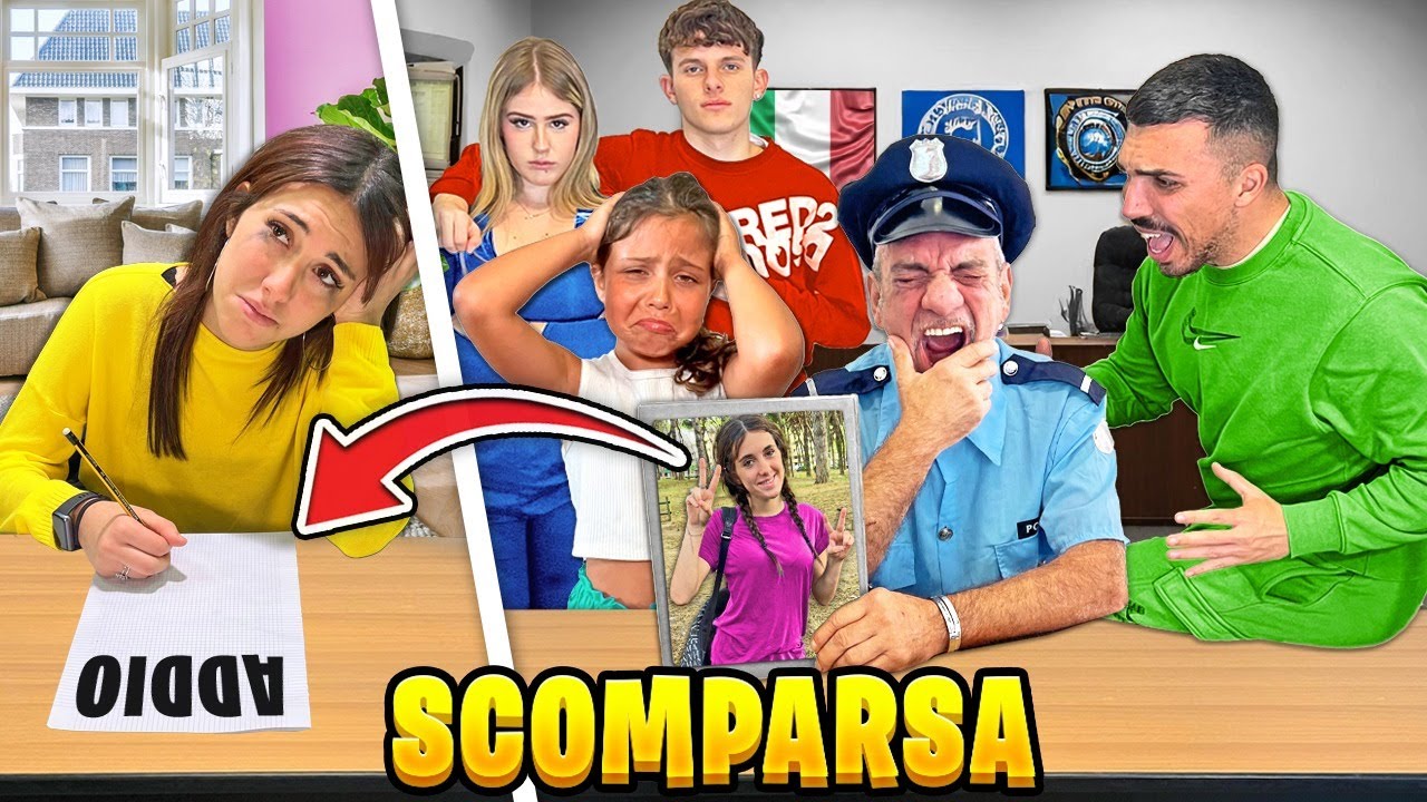 ZIA NICOLE TRADITA VA VIA DI CASA PER SEMPRE PAPÀ STEFANO LA CERCA CON ILARY IL MAESTRO E LA POLIZIA