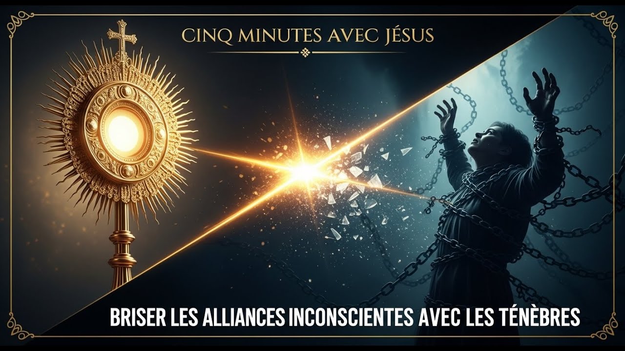 Cinq Minutes avec Jésus au Saint-Sacrement : Briser les Alliances Inconscientes avec les Ténèbres