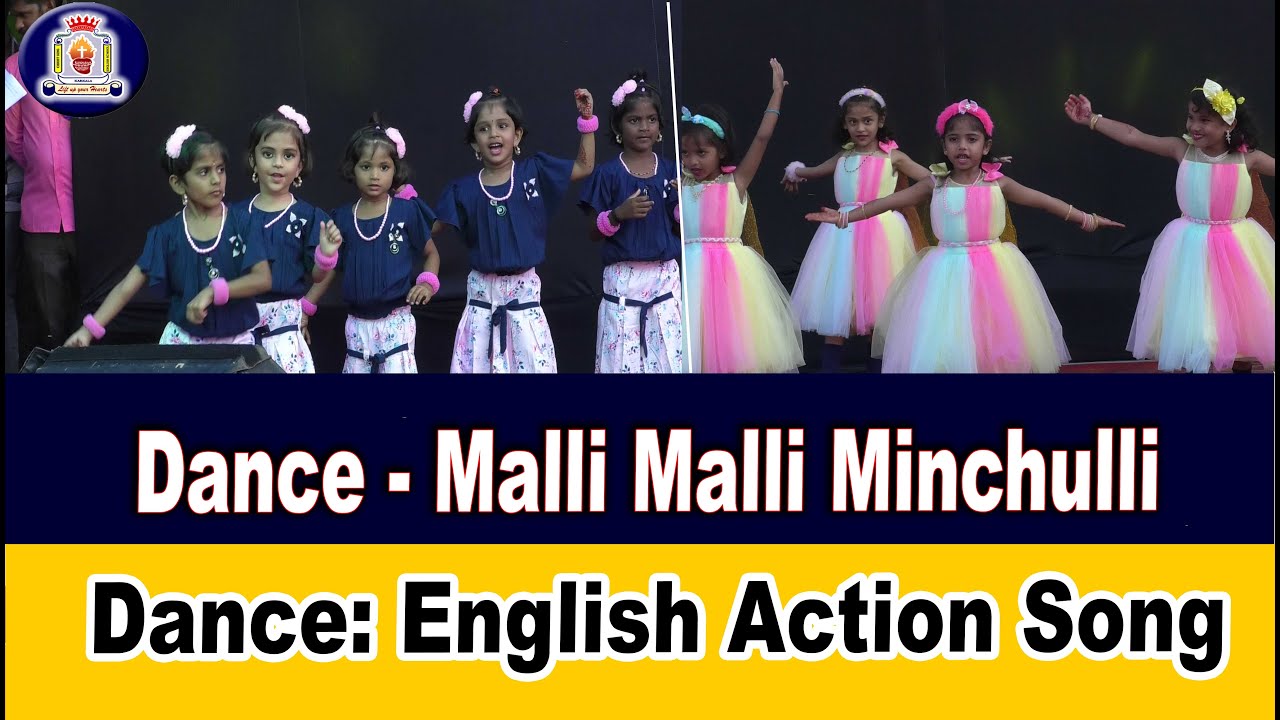 Malli Malli Minchulli Dance by Kids | Butterfly dance by Kids | Karkala Christ King School AnnualDay