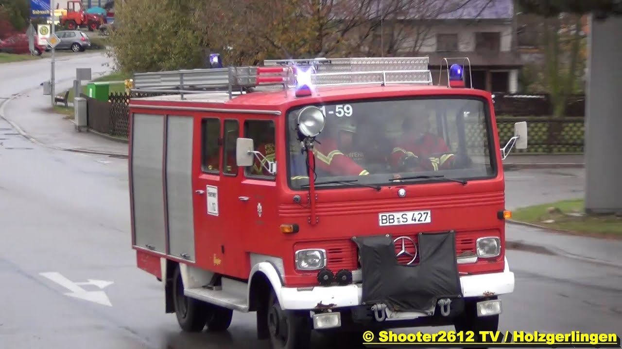 Alarm für die Feuerwehr Holzgerlingen + DRK