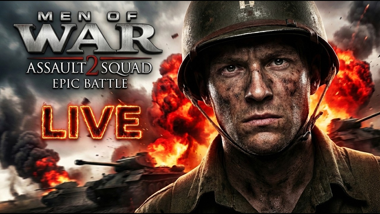 🔥 Men of War Assault Squad 2 en Vivo | Batallas Épicas y Estrategia Realista 💣⚔️