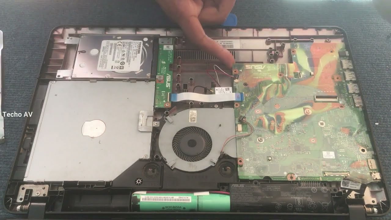 Asus VivoBook X540u Battery Replacement | Disassembly