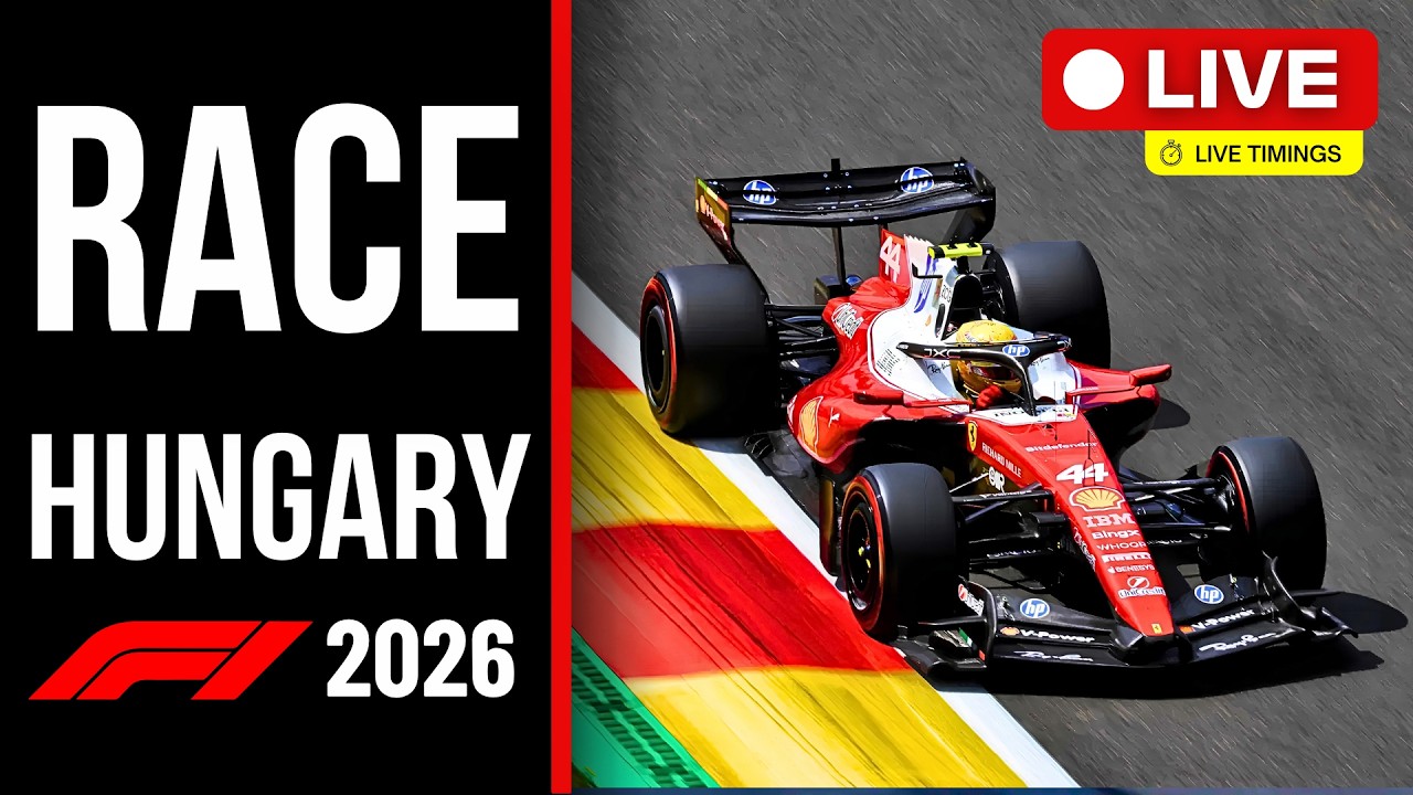 🔴 F1 LIVE - HUNGARY RACE - Live Timing & Commentary