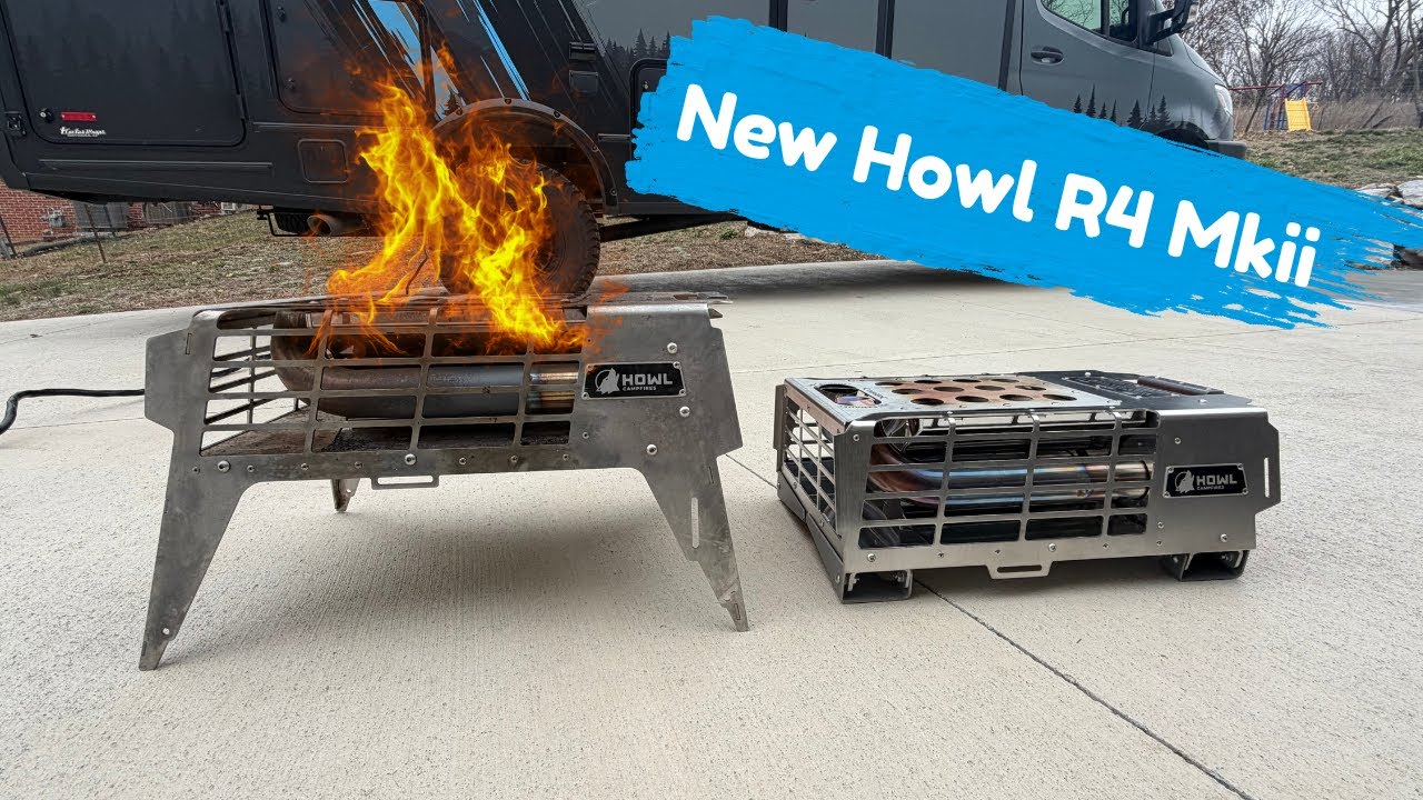 Finally Got My Hands On This Portable Howl R4Mkii Campfire Stove.