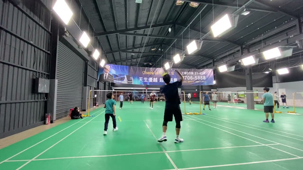 1/10 Game 25 傑哥愷愷 21 : 13 杰靛🇵🇭Jaygie #親子羽球 #福雅羽球會館4號場地 #badminton 