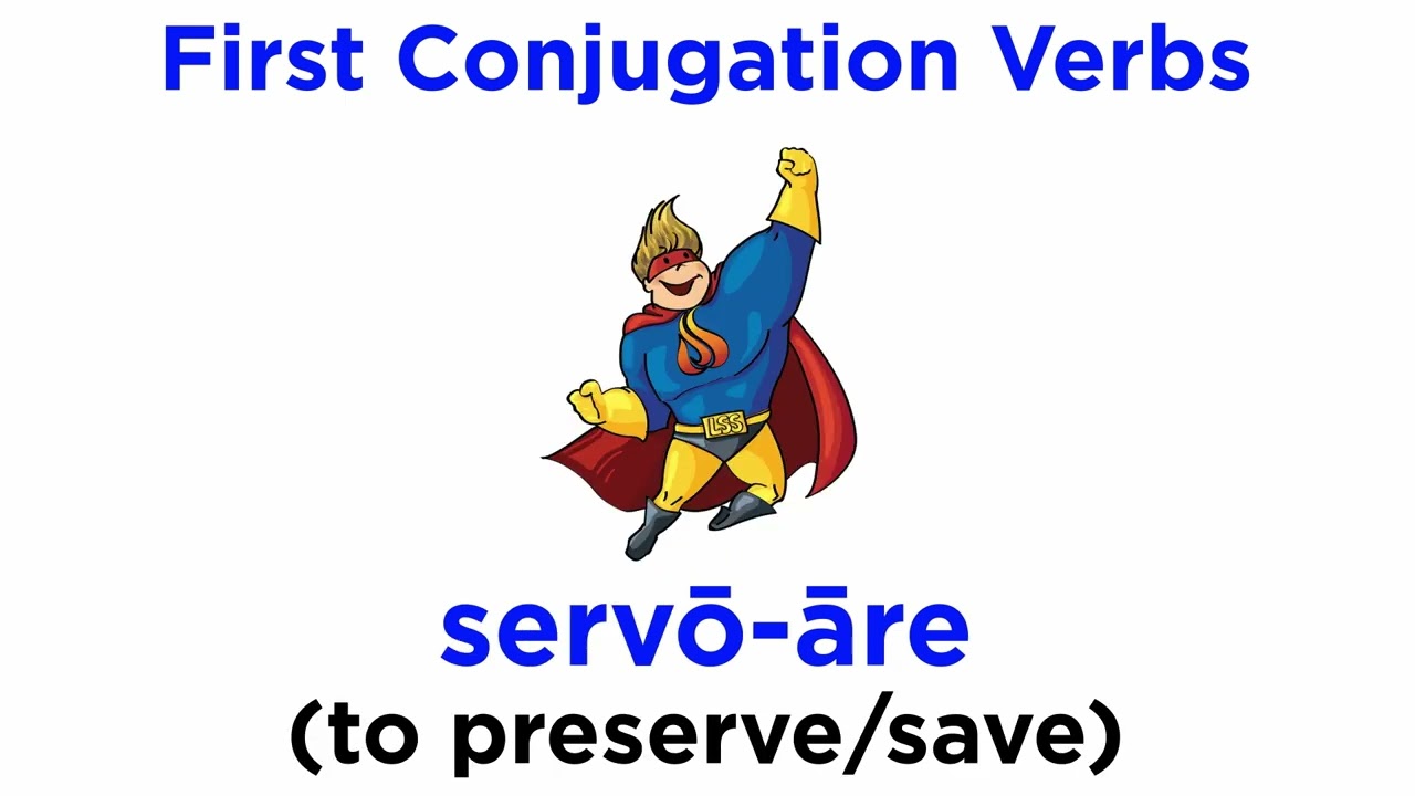 Present Indicative Verbs (First and Second Conjugation)